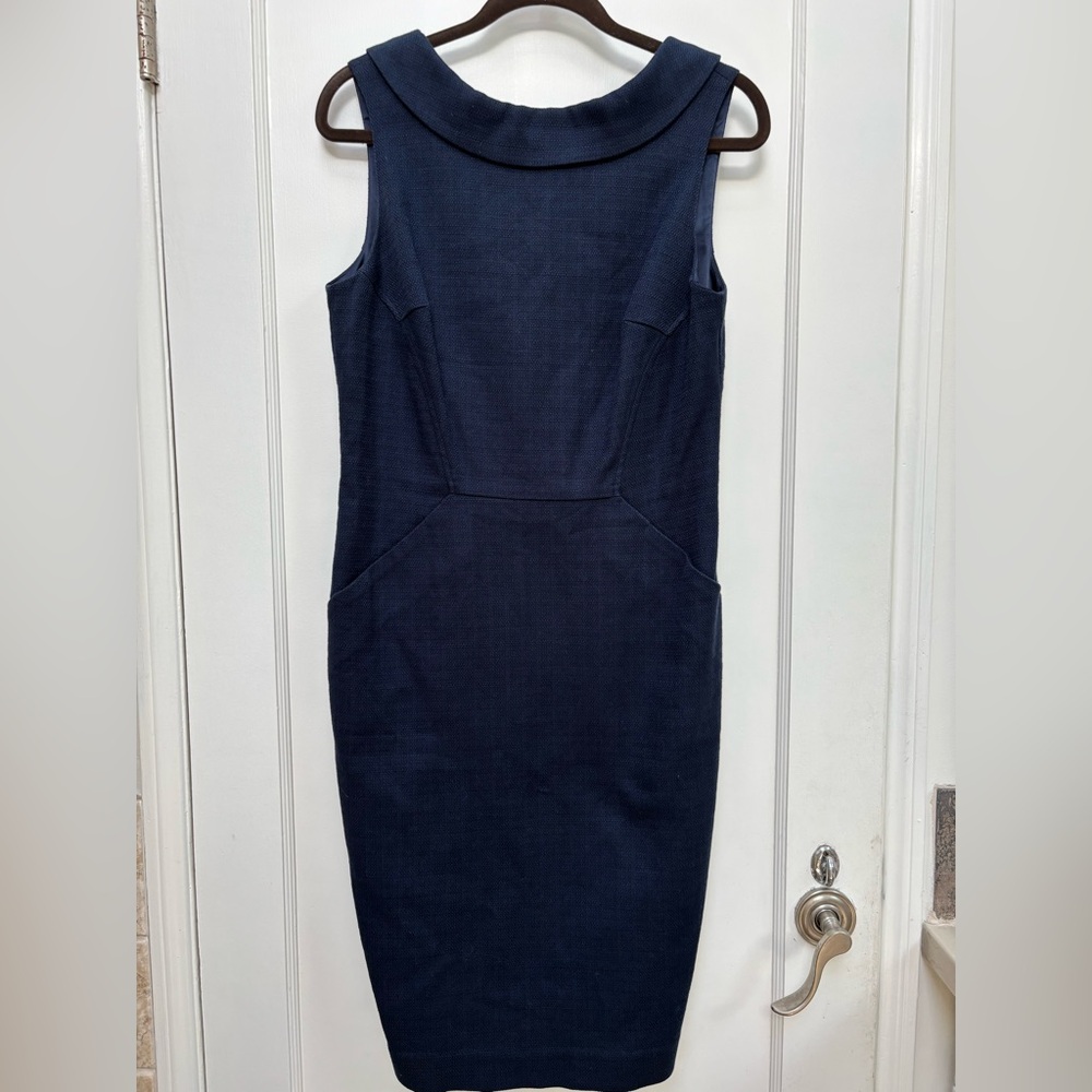 Boden Navy dress w pockets 8